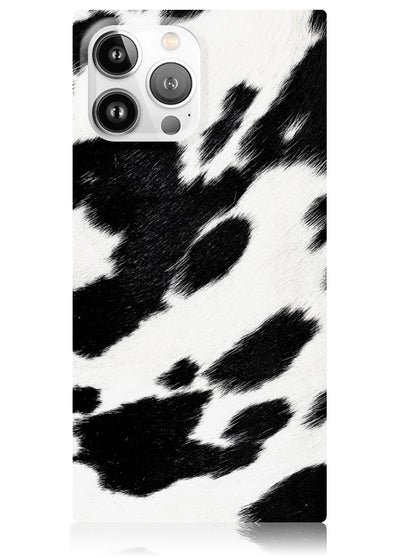 Cow Square iPhone Case #iPhone 13 Pro Max