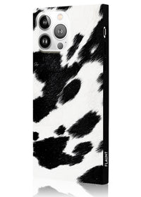 FLAUNT SQUARE Cow iPhone Case FLAUNT SQUARE Cow iPhone Case