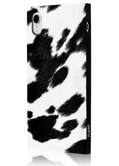 Cow Square Phone Case #iPhone XR