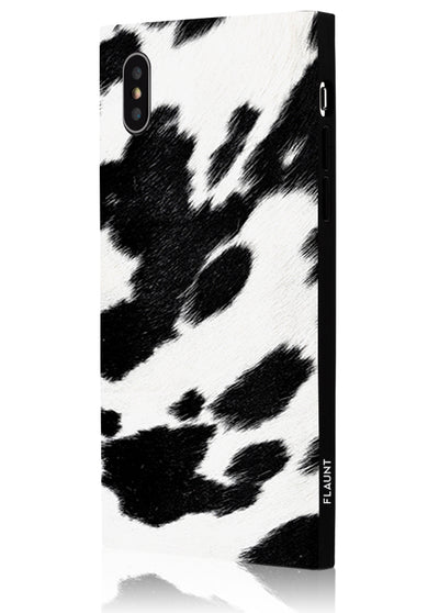 Cow Square Phone Case #iPhone XS Max