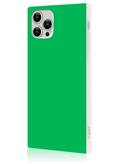 Emerald Green Square iPhone Case #iPhone 12 / iPhone 12 Pro