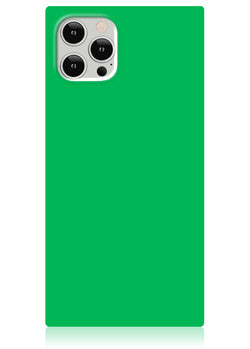 Emerald Green Square iPhone Case #iPhone 12 Pro Max