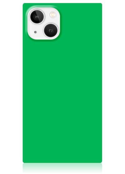 Emerald Green Square iPhone Case #iPhone 13 Mini