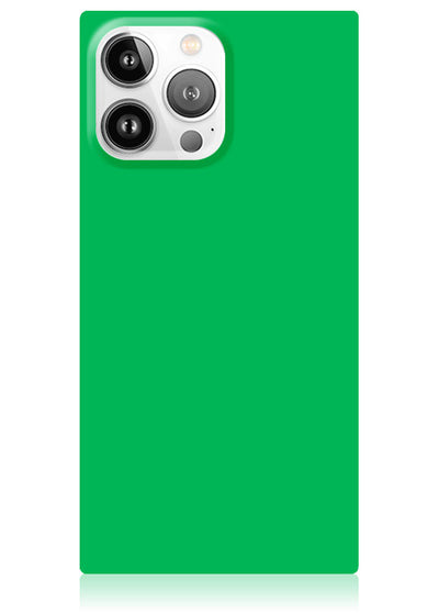 FLAUNT SQUARE Emerald Green iPhone Case FLAUNT SQUARE Emerald Green iPhone Case