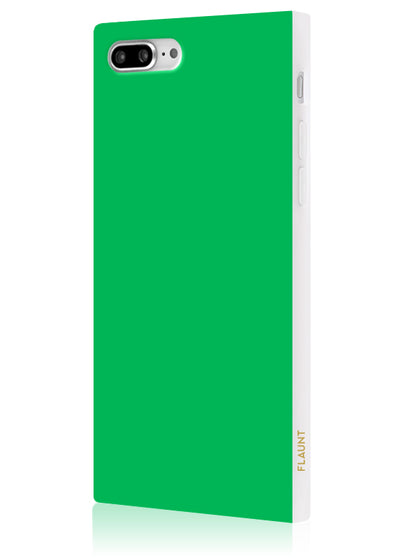 Emerald Green Square iPhone Case #iPhone 7 Plus / iPhone 8 Plus