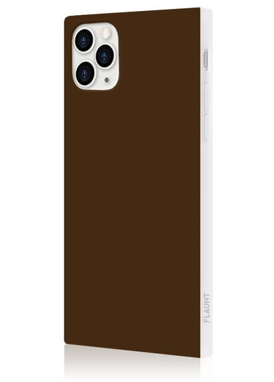 Nude Espresso Square iPhone Case #iPhone 11 Pro Max