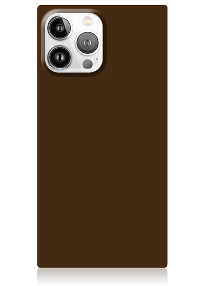 Nude Espresso Square iPhone Case #iPhone 13 Pro Max