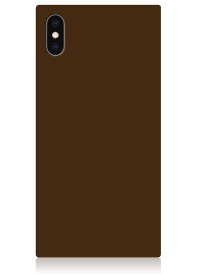 Nude Espresso Square iPhone Case #iPhone XS Max