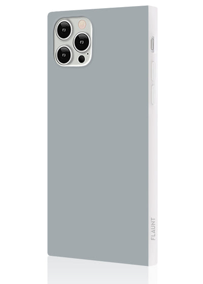 Gray Square iPhone Case #iPhone 12 / iPhone 12 Pro