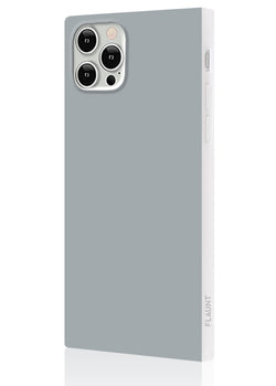 Gray Square iPhone Case #iPhone 12 Pro Max