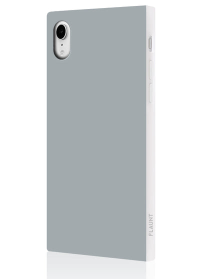 Gray Square iPhone Case #iPhone XR