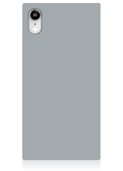 Gray Square iPhone Case #iPhone XR