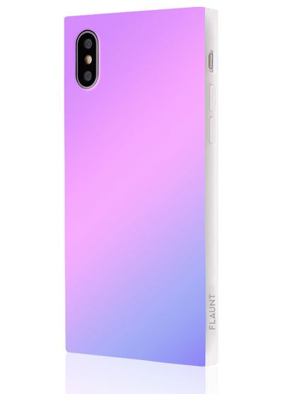 Holographic Square Phone Case #iPhone X / iPhone XS
