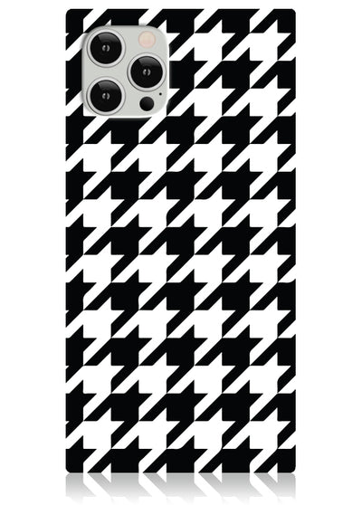 Houndstooth Square iPhone Case #iPhone 12 / iPhone 12 Pro