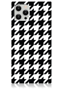 Houndstooth Square iPhone Case #iPhone 12 Pro Max
