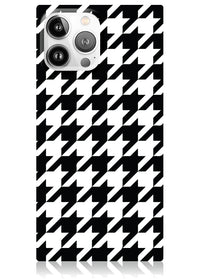["Houndstooth", "Square", "iPhone", "Case", "#iPhone", "13", "Pro"]