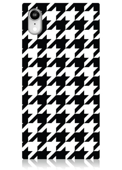Houndstooth Square iPhone Case #iPhone XR