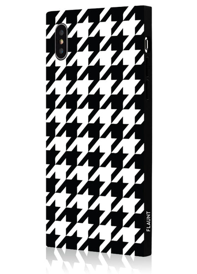 Houndstooth Square iPhone Case #iPhone XS Max