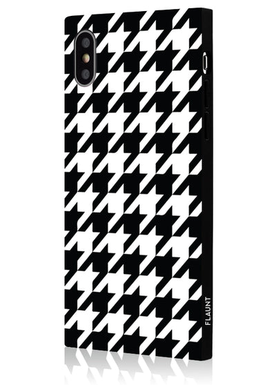 Houndstooth Square iPhone Case #iPhone X / iPhone XS