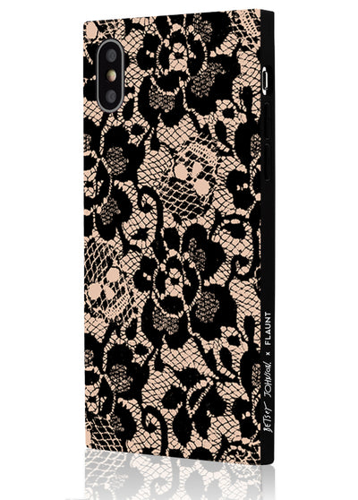 Betsey Johnson Lace Square Phone Case #iPhone X / iPhone XS