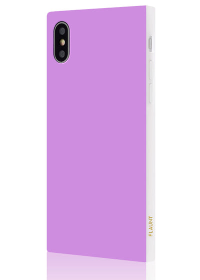 Lavender Square iPhone Case #iPhone X / iPhone XS