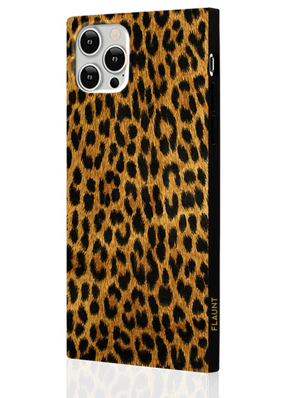 Leopard Square Phone Case #iPhone 12 Pro Max
