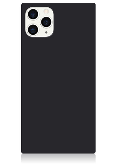 Matte Black Square iPhone Case #iPhone 11 Pro Max