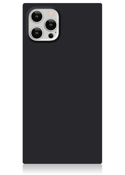 Matte Black Square iPhone Case #iPhone 12 Pro Max