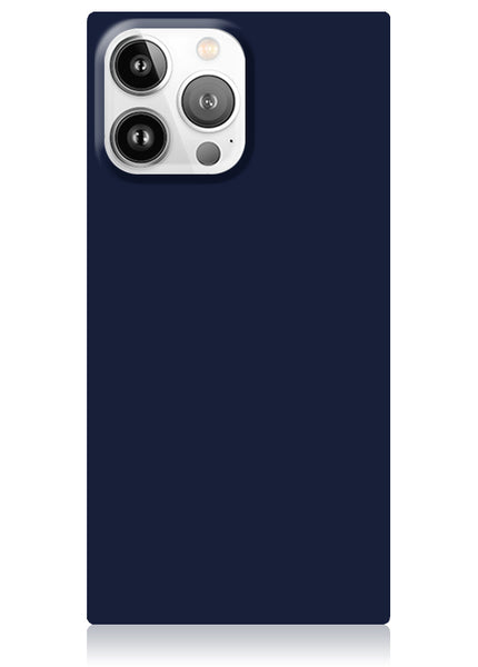 FLAUNT SQUARE Matte Navy iPhone Case FLAUNT SQUARE Matte Navy iPhone Case