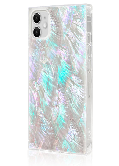 Mother of Pearl Square iPhone Case #iPhone 11