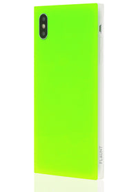 ["Neon", "Green", "Square", "Phone", "Case", "#iPhone", "XS", "Max"]