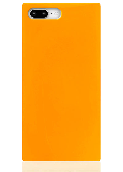 Neon Orange Square iPhone Case #iPhone 7 Plus / iPhone 8 Plus