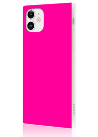 ["Neon", "Pink", "Square", "Phone", "Case", "#iPhone", "12", "Mini"]