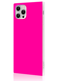 ["Neon", "Pink", "Square", "Phone", "Case", "#iPhone", "12", "/", "iPhone", "12", "Pro"]