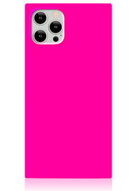 ["Neon", "Pink", "Square", "iPhone", "Case", "#iPhone", "12", "Pro", "Max"]