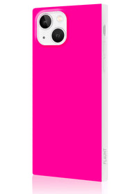 ["Neon", "Pink", "Square", "iPhone", "Case", "#iPhone", "14", "Plus"]