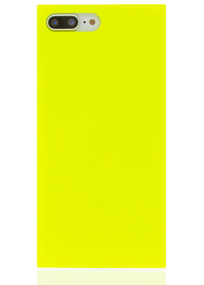 Neon Yellow Square iPhone Case #iPhone 7 Plus / iPhone 8 Plus