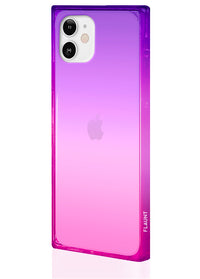 ["Ombre", "Pink", "and", "Purple", "Square", "Phone", "Case", "#iPhone", "12", "Mini"]