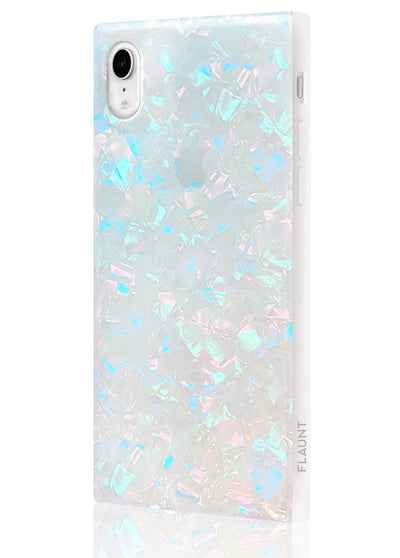 Opal Shell Square Phone Case #iPhone XR