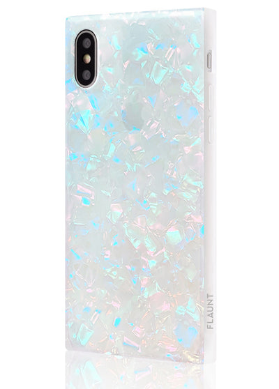 Opal Shell Square Phone Case #iPhone X / iPhone XS