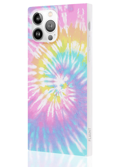 Pastel Tie Dye Square iPhone Case #iPhone 13 Pro