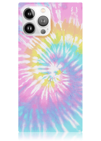 Pastel Tie Dye Square iPhone Case #iPhone 13 Pro Max