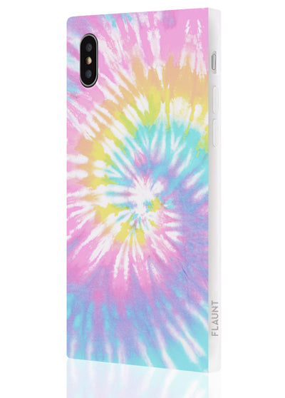 Pastel Tie Dye Square Phone Case #iPhone XS Max