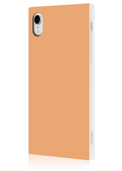 Peach Square iPhone Case #iPhone XR