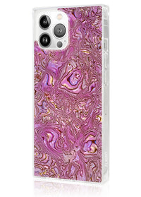 ["Pink", "Abalone", "Shell", "Square", "iPhone", "Case", "#iPhone", "13", "Pro", "Max"]