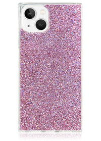 ["Pink", "Glitter", "Square", "iPhone", "Case", "#iPhone", "14"]