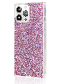 ["Pink", "Glitter", "Square", "iPhone", "Case", "#iPhone", "14", "Pro"]