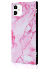 ["Pink", "Marble", "Square", "Phone", "Case", "#iPhone", "12", "Mini"]