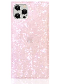 Blush Pearl Square iPhone Case #iPhone 12 Pro Max