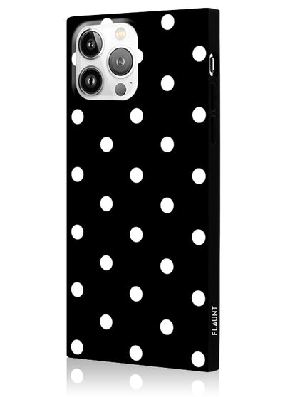 Polka Dot Square iPhone Case #iPhone 13 Pro